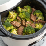 agneau au brocoli au cookeo