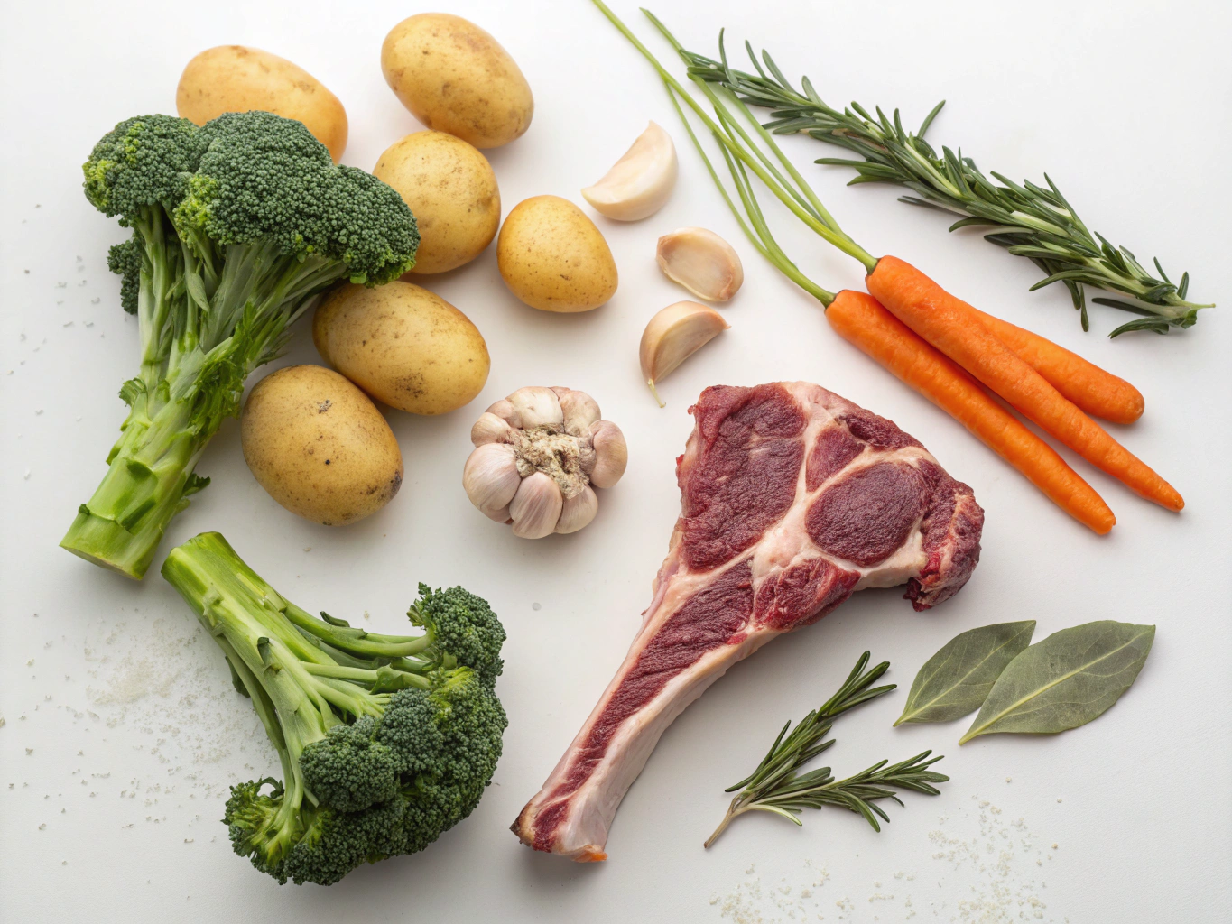 agneau au brocoli au cookeo - liste des ingrédients