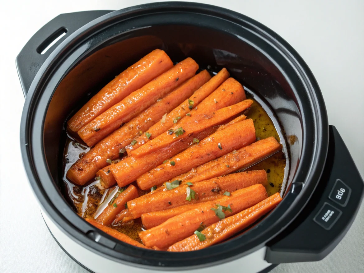 batonnets de carottes au miel au cookeo
