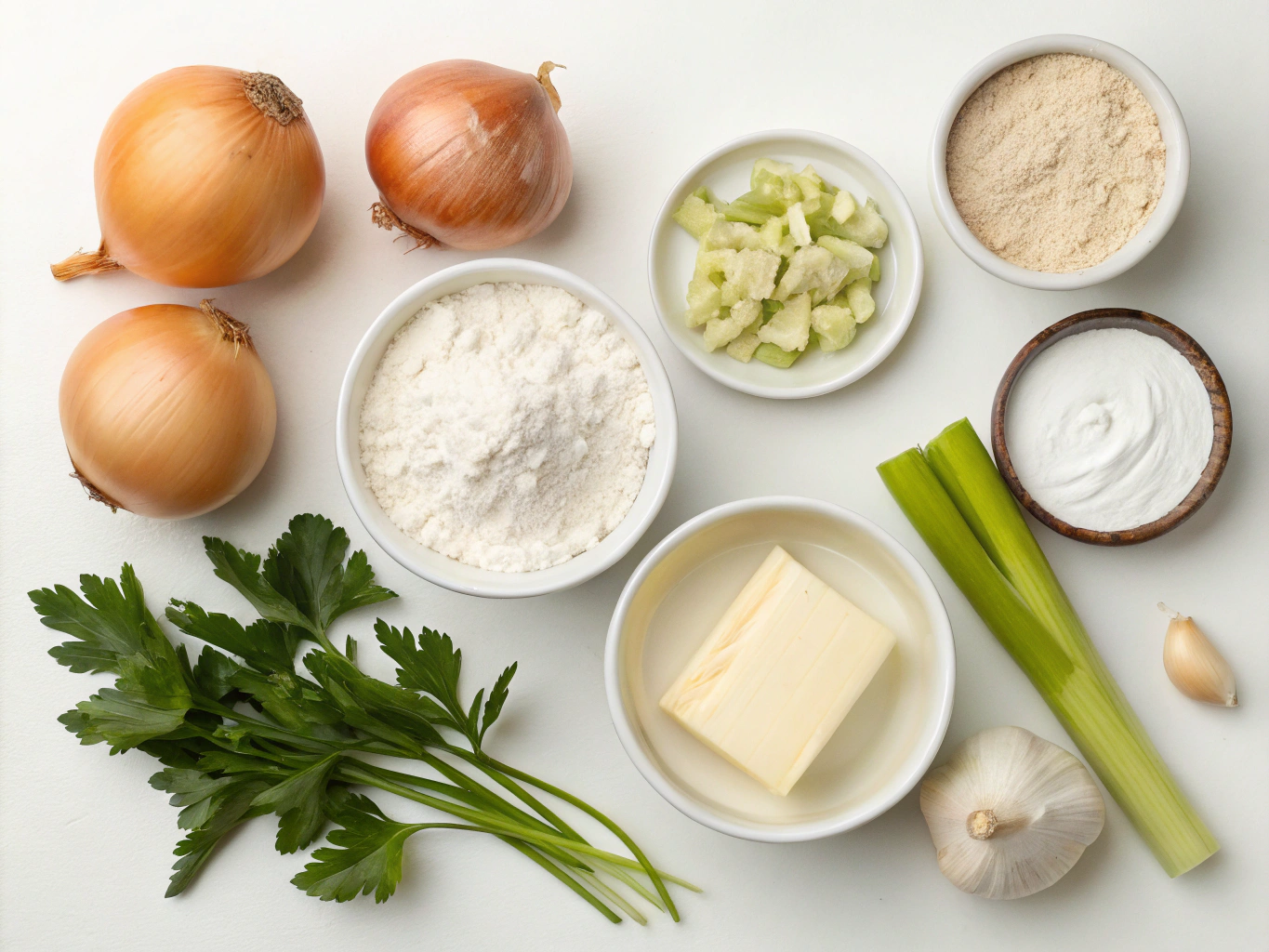 bechamel au cookeo - liste des ingrédients