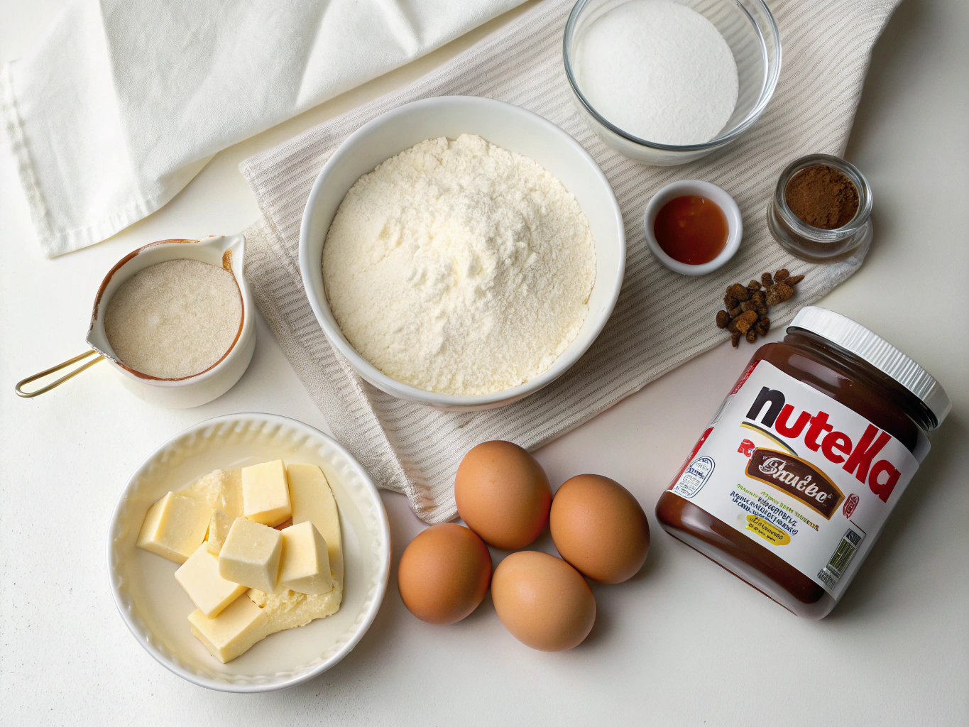 beignets au nutella au cookeo - liste des ingrédients