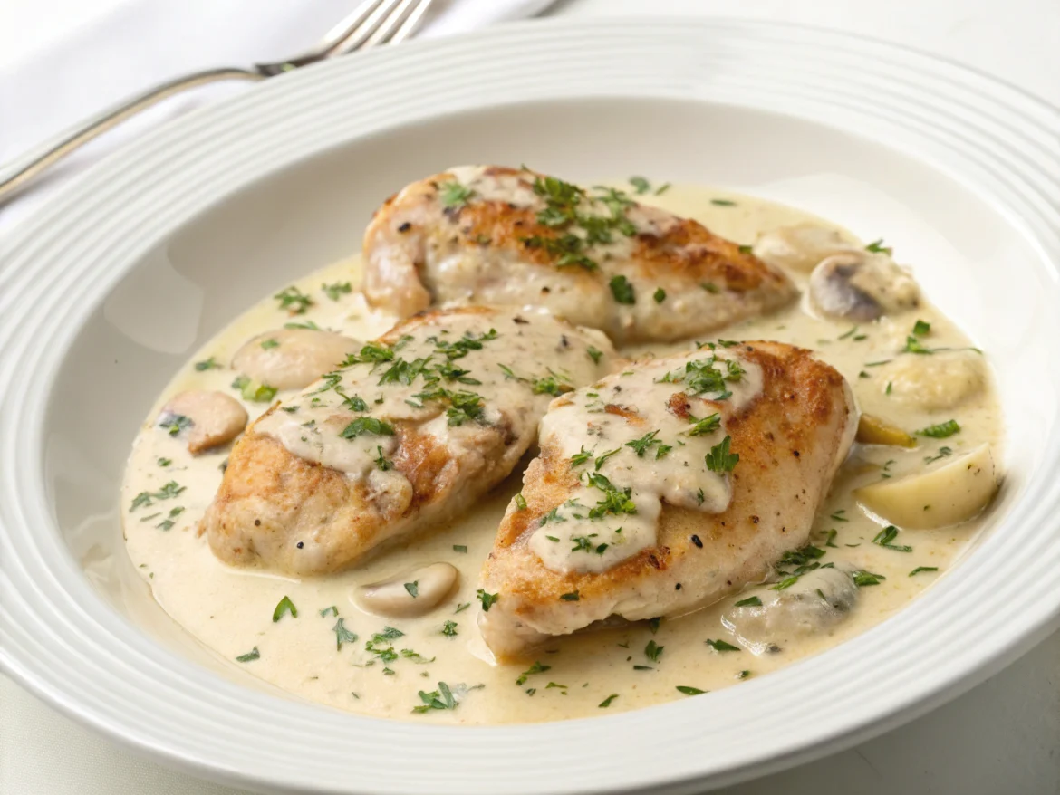 blancs de poulet savoyards au cookeo