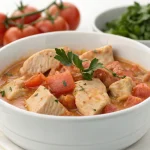 blanquette de dinde a la tomate au cookeo