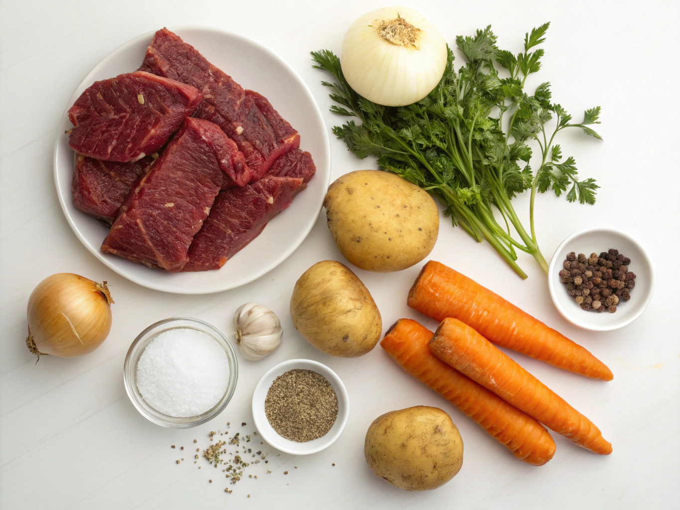 boeuf au caramel au cookeo - liste des ingrédients