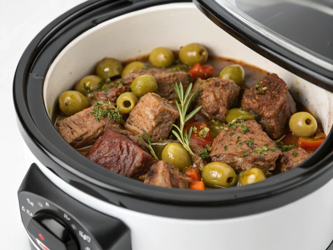 boeuf aux olives au cookeo