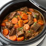 boeuf braise aux carottes au cookeo