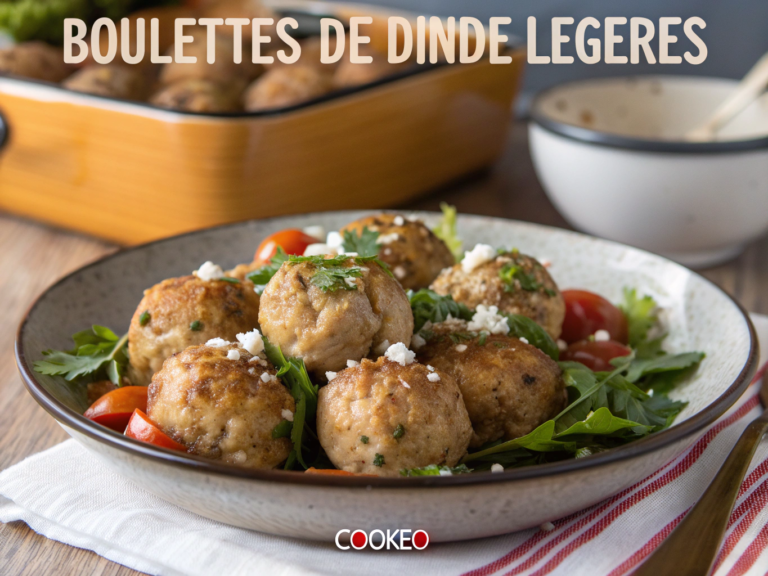 boulettes de dinde légères cookeo