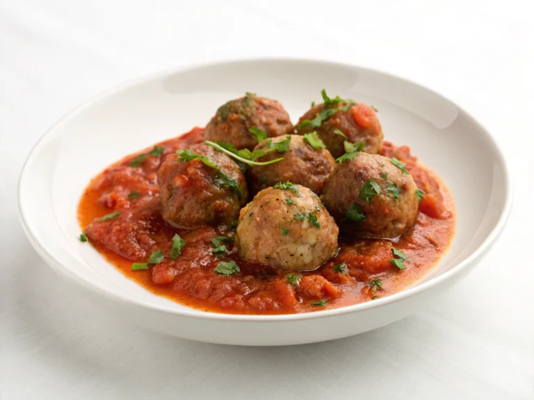 boulettes de veau à la sauce tomate au cookeo