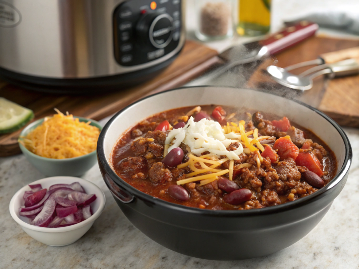 chili con carne cookeo
