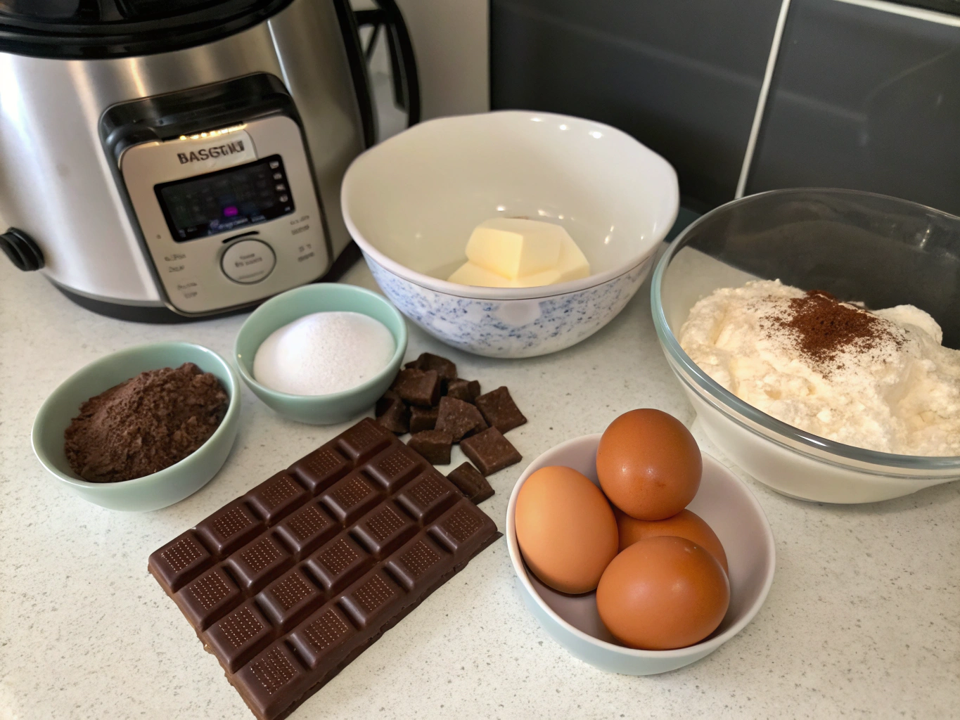 mousse au chocolat au cookeo - liste des ingrédients