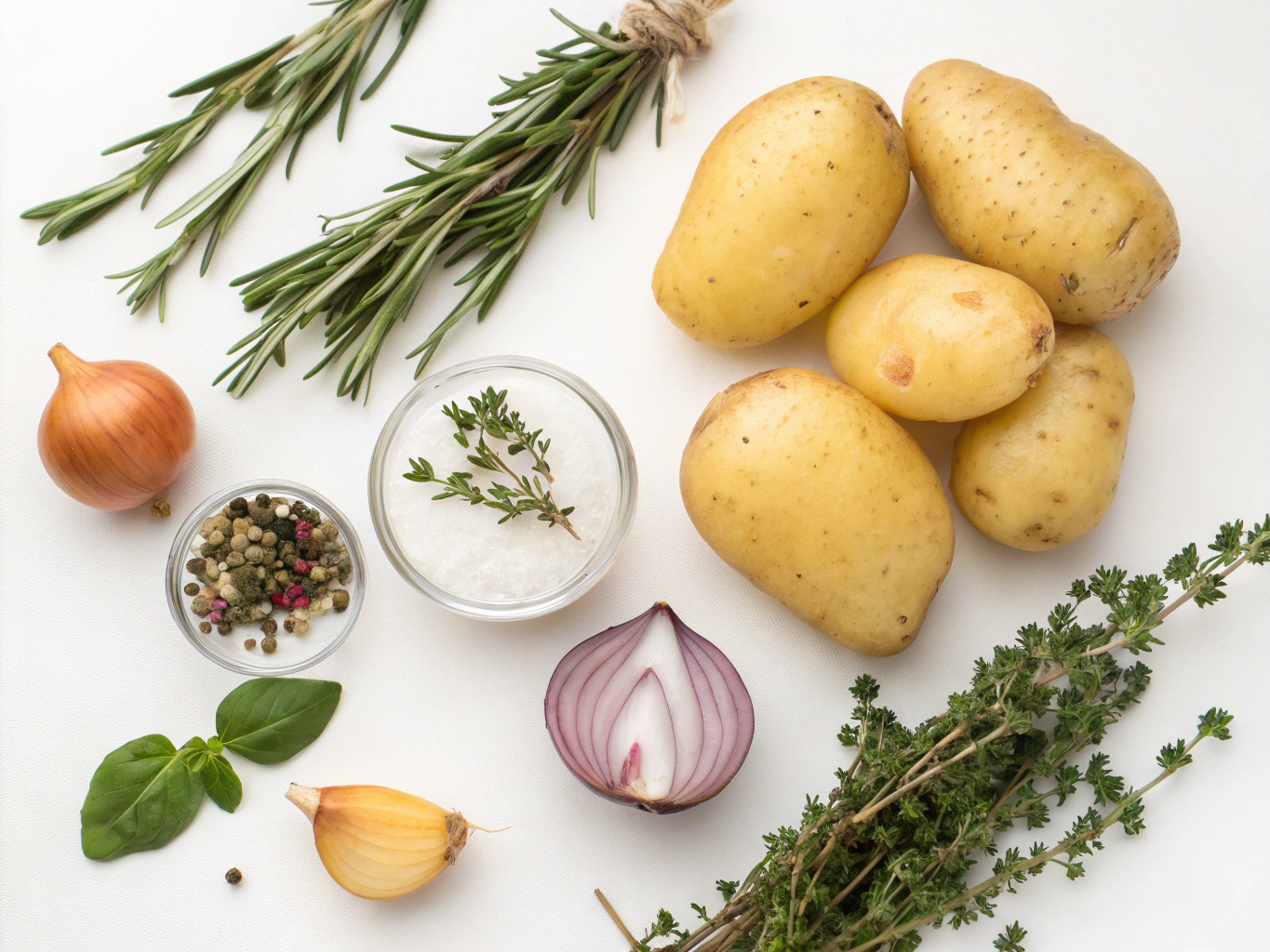 pommes de terre sautées au cookeo - liste des ingrédients