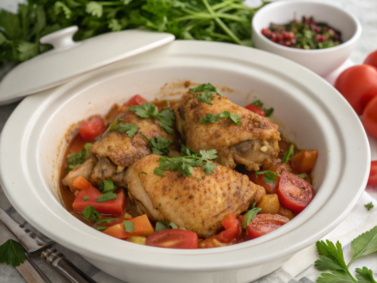poulet basquaise cookeo
