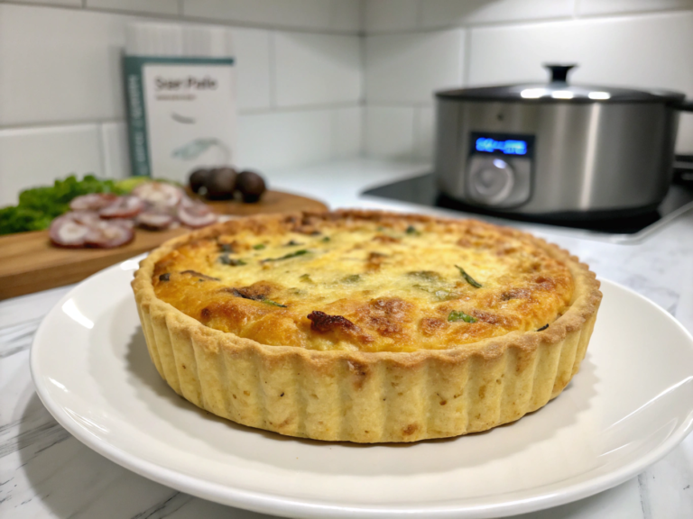 quiche sans pâte cookeo