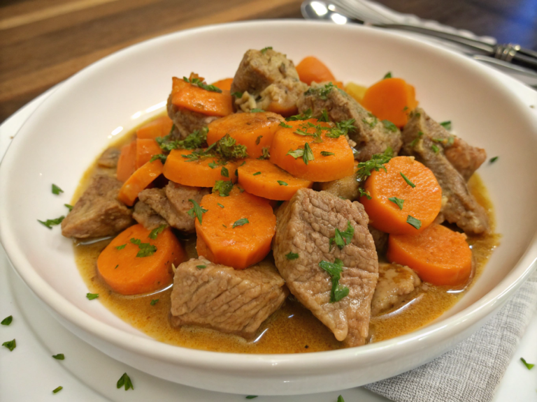 sauté de veau aux carottes au cookeo
