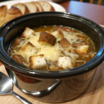 soupe à l'oignon au cookeo