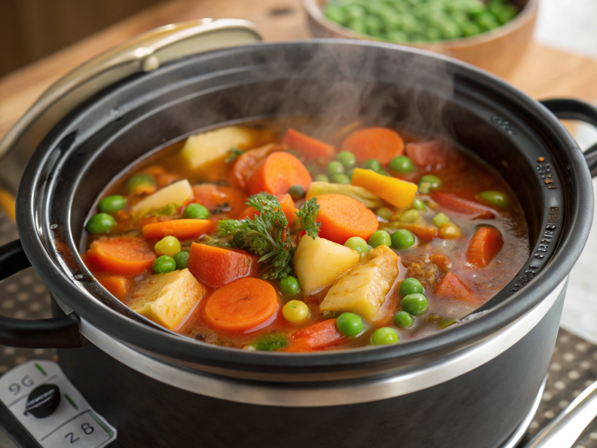 soupe de légumes cookeo