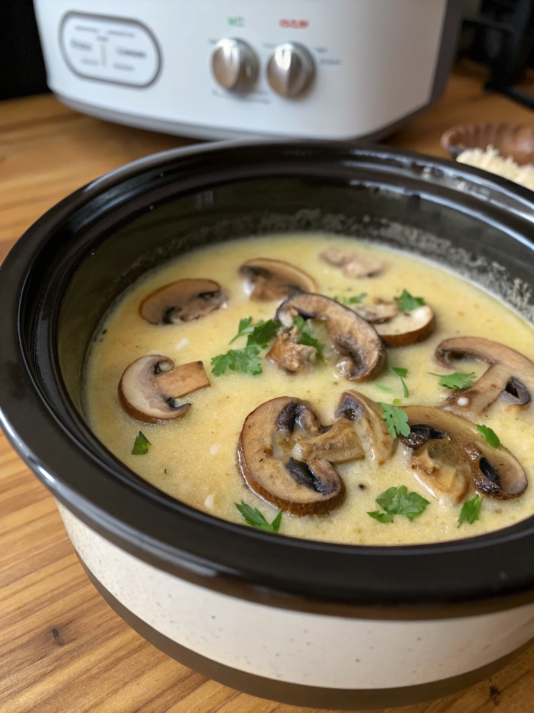 velouté de champignons cookeo