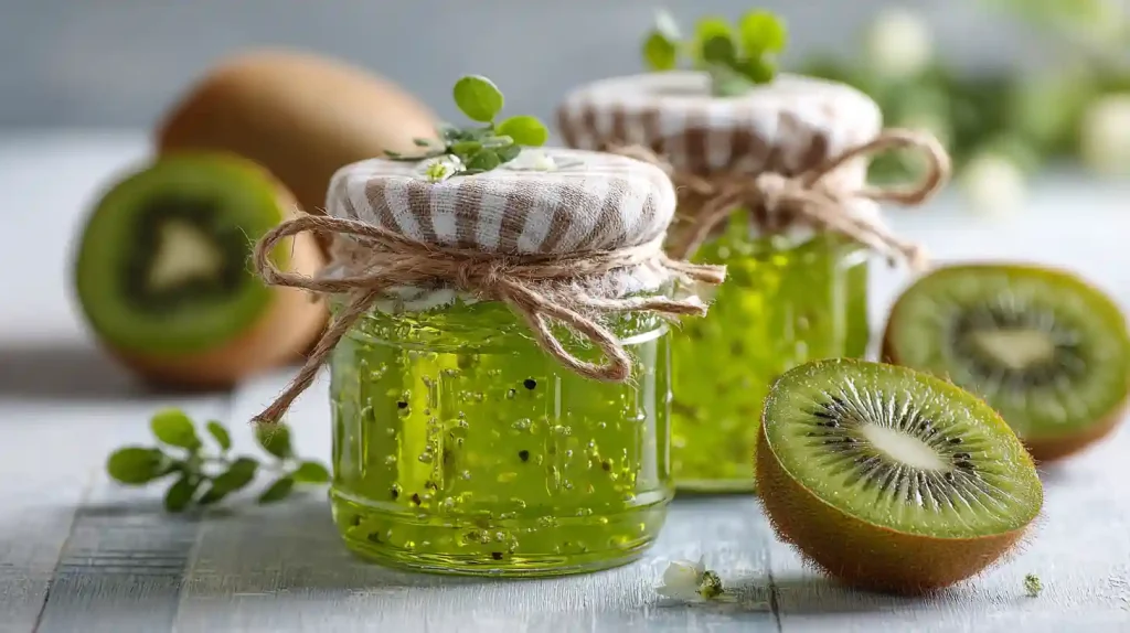 Pot final de confiture de kiwis