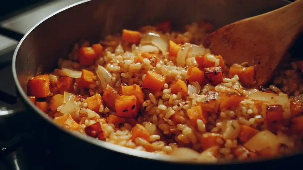 Cuisson du risotto dans le Cookeo