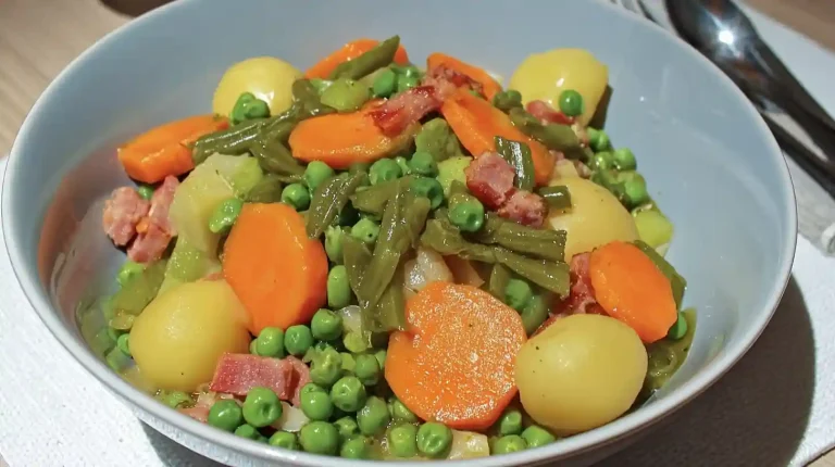 Jardinière de légumes au Cookeo dans un plat