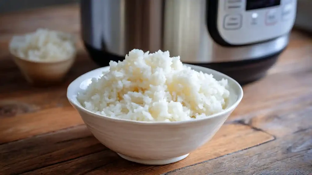 Cuisson du riz sushi au Cookeo, style épuré