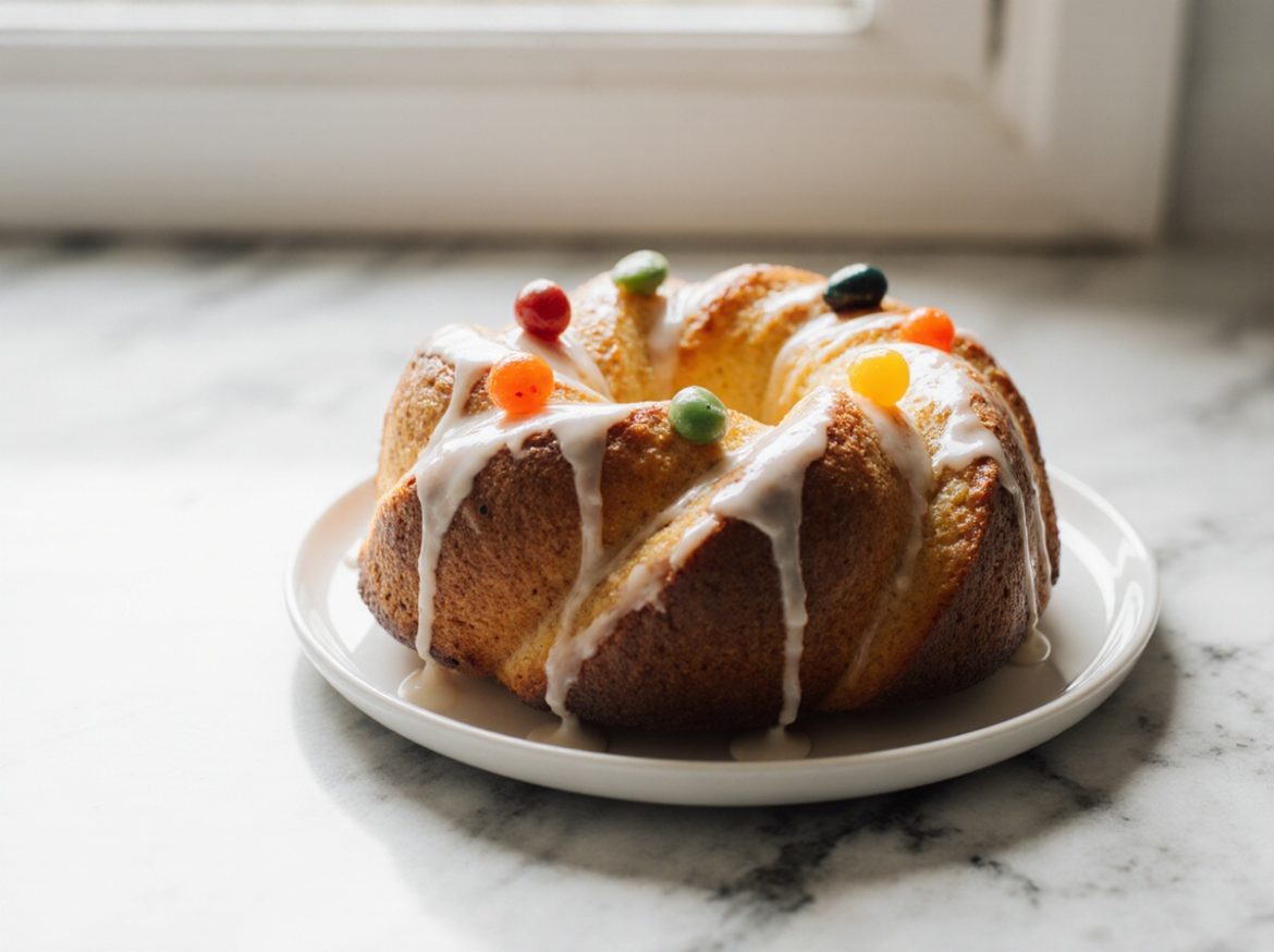 Brioche des rois au Cookeo, moelleuse et délicieuse.