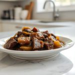 Savoureuse carbonade flamande au Cookeo, mijotée à la perfection