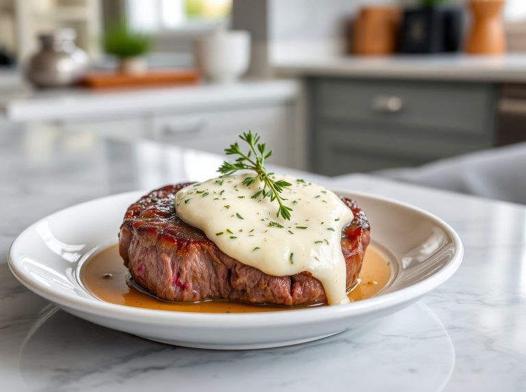 Filet mignon au Boursin en Cookeo, tendre et savoureux