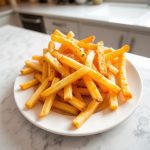 Frites croustillantes au Cookeo, idéales pour accompagner tous vos plats.
