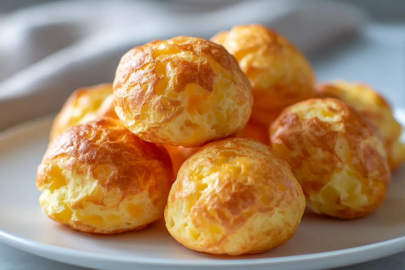 Gougères au fromage au Cookeo - liste des ingrédients