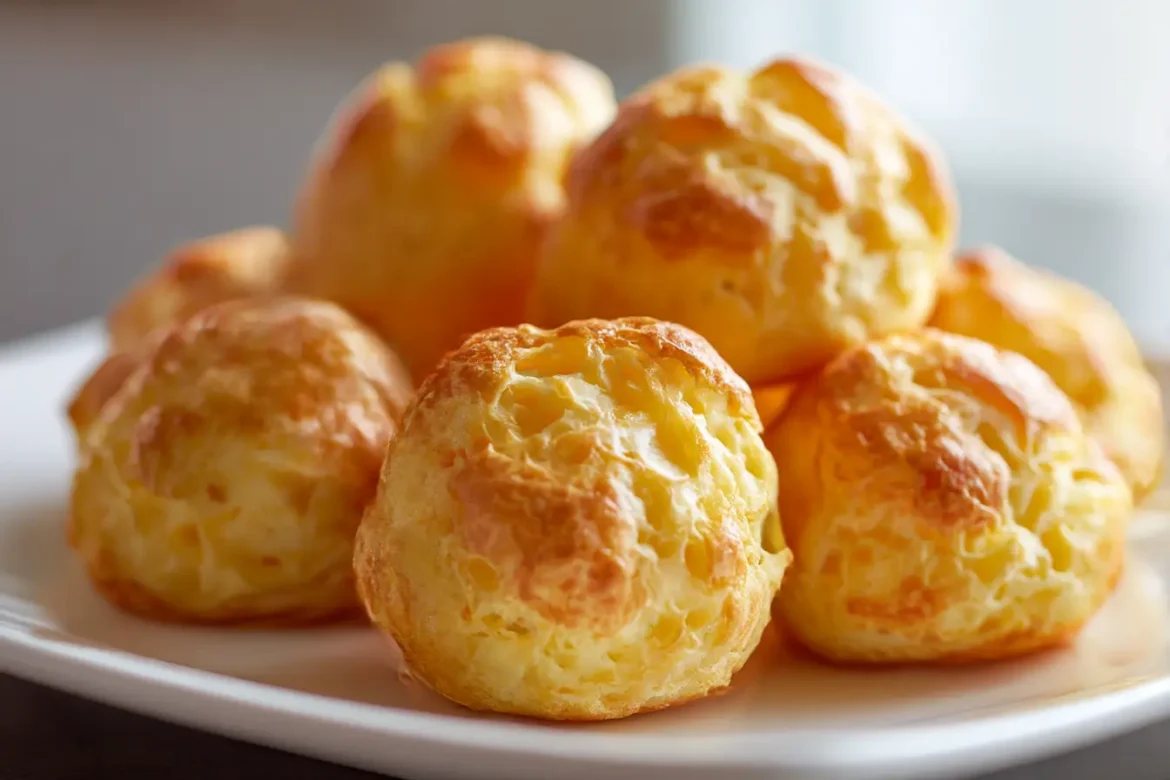 Gougères au fromage au Cookeo, légères et savoureuses