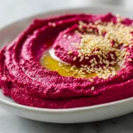 Houmous de betterave au Cookeo, crémeux et coloré