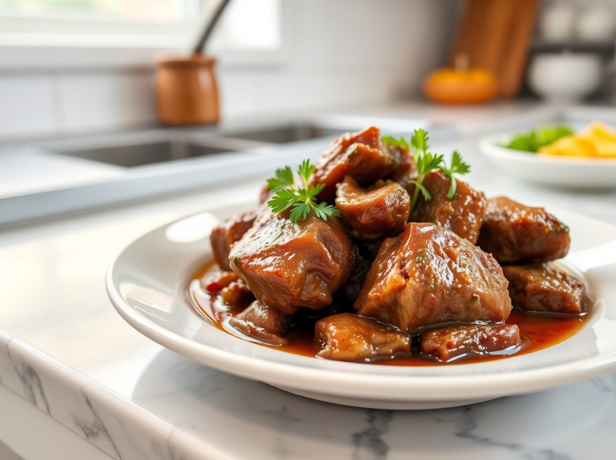 Joue De Porc Au Cookeo - liste des ingrédients
