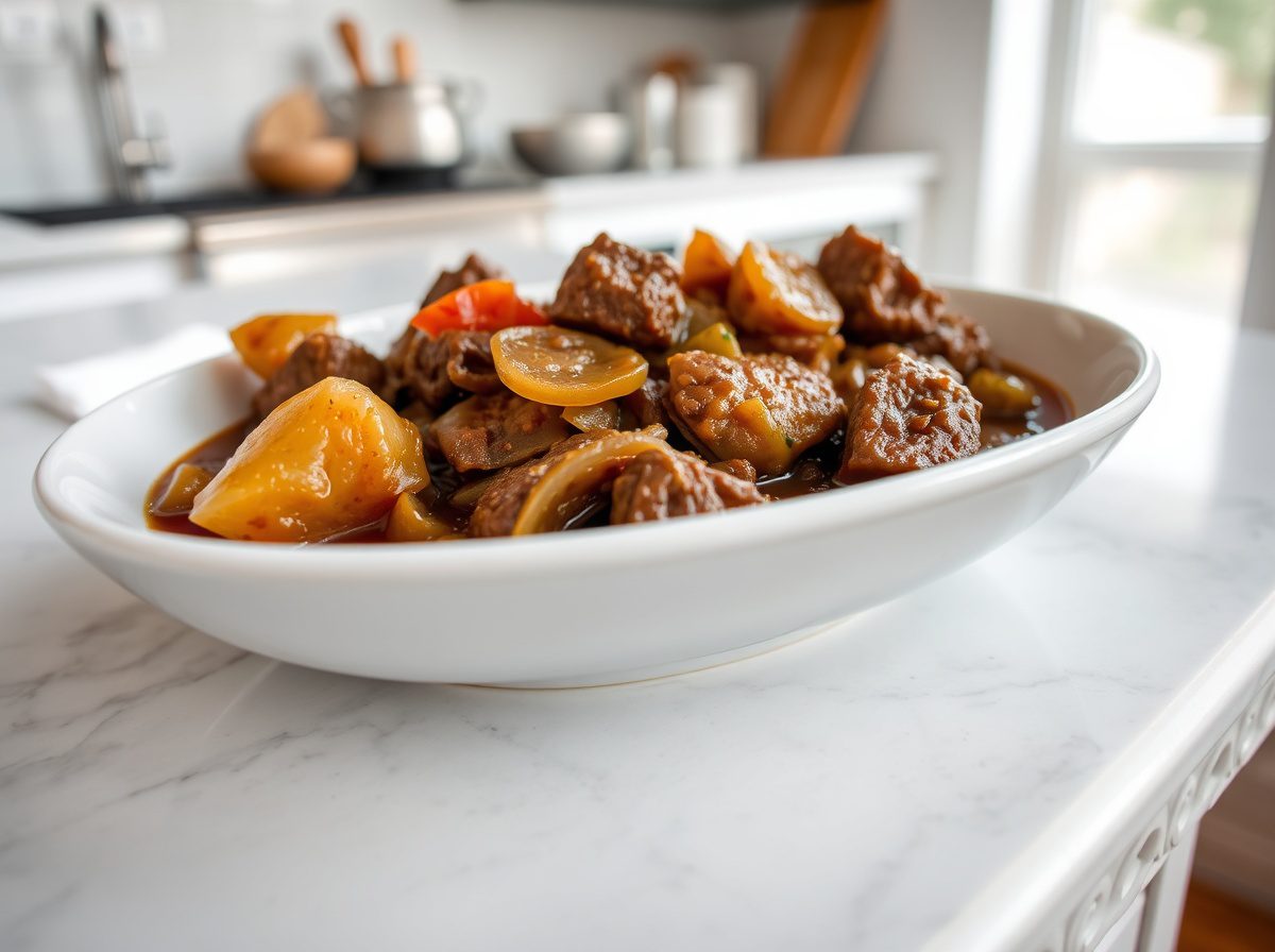 Carbonade Flamande Au Cookeo - liste des ingrédients