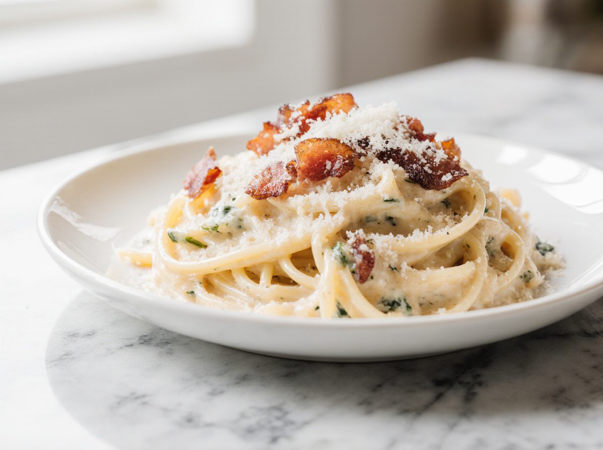Pates Carbonara Au Cookeo - liste des ingrédients