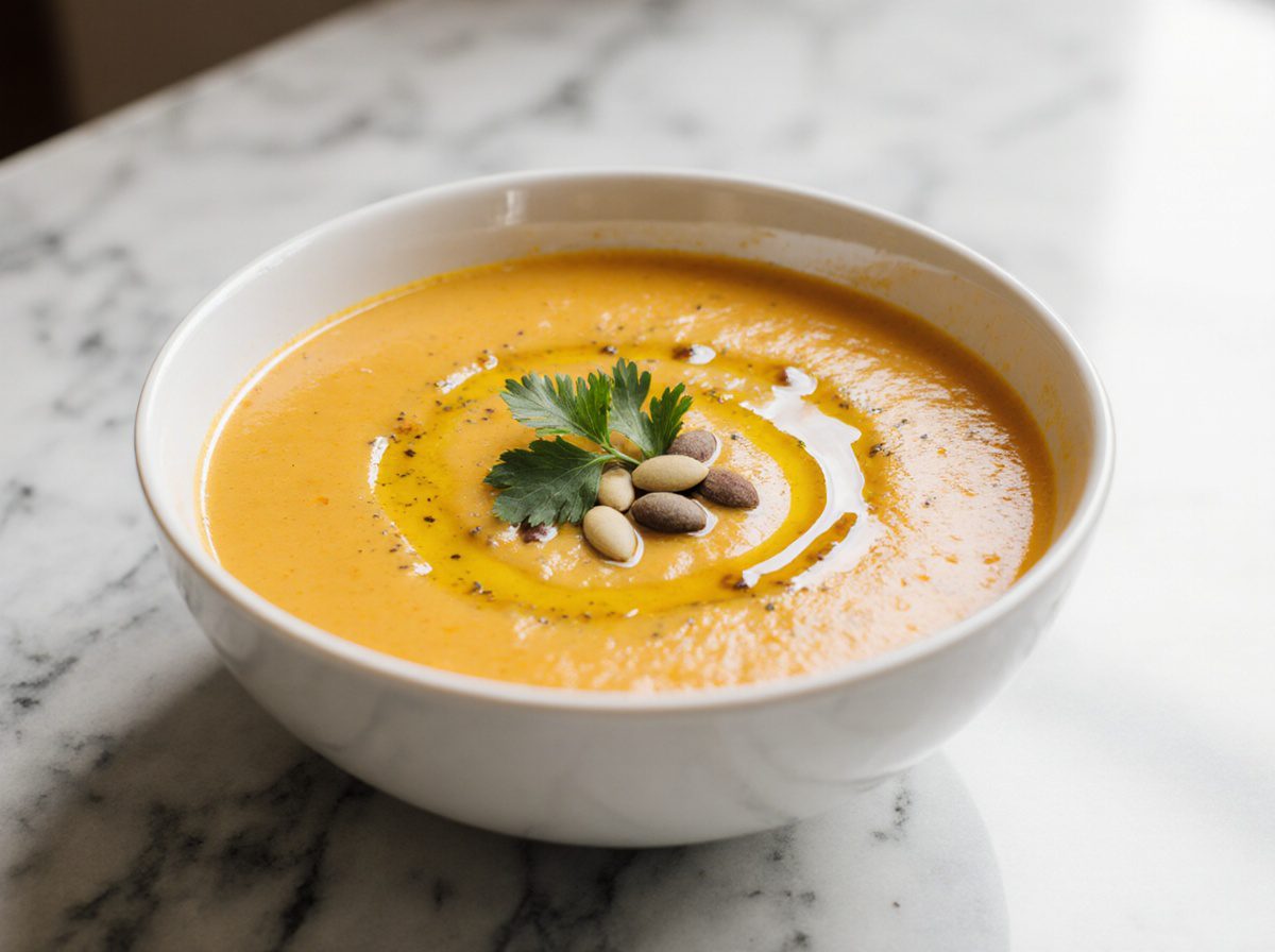 Soupe Potiron Au Cookeo - liste des ingrédients