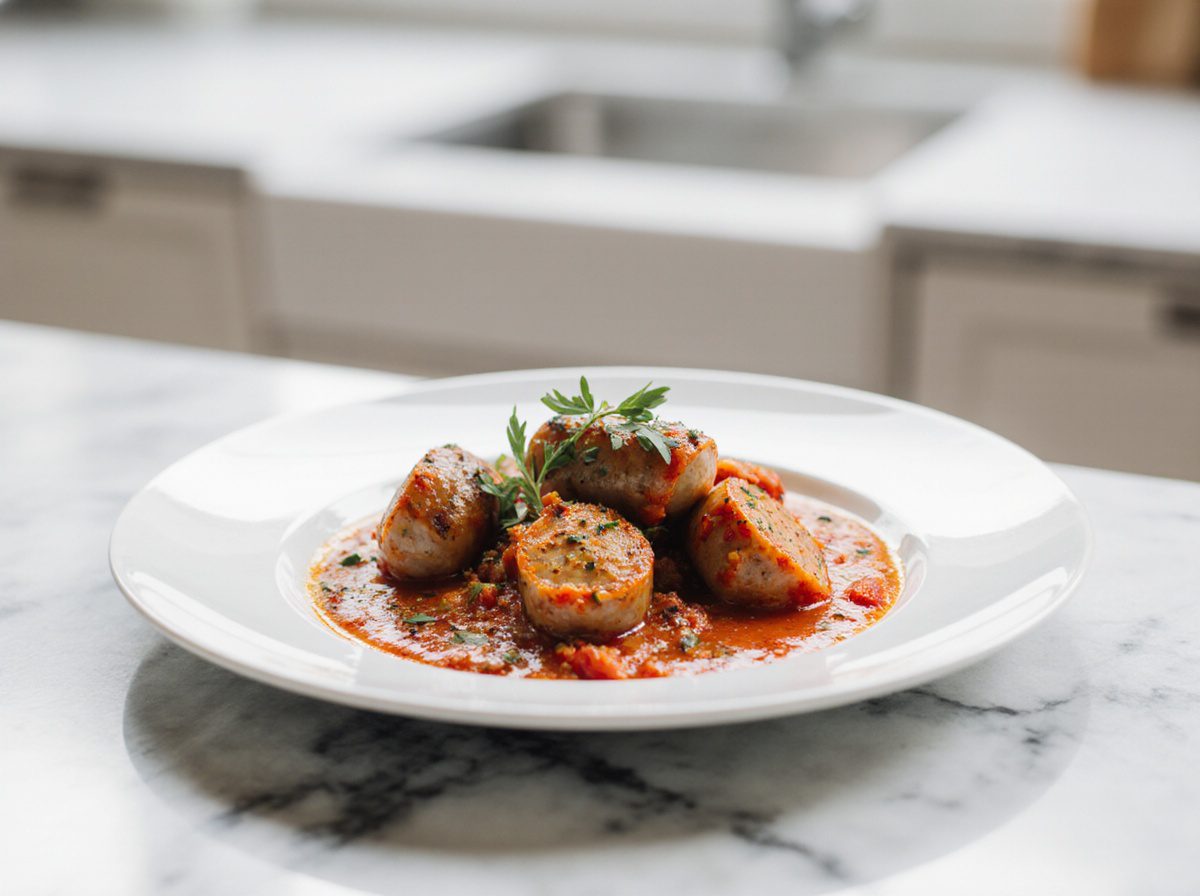 Rougail saucisse au Cookeo - liste des ingrédients