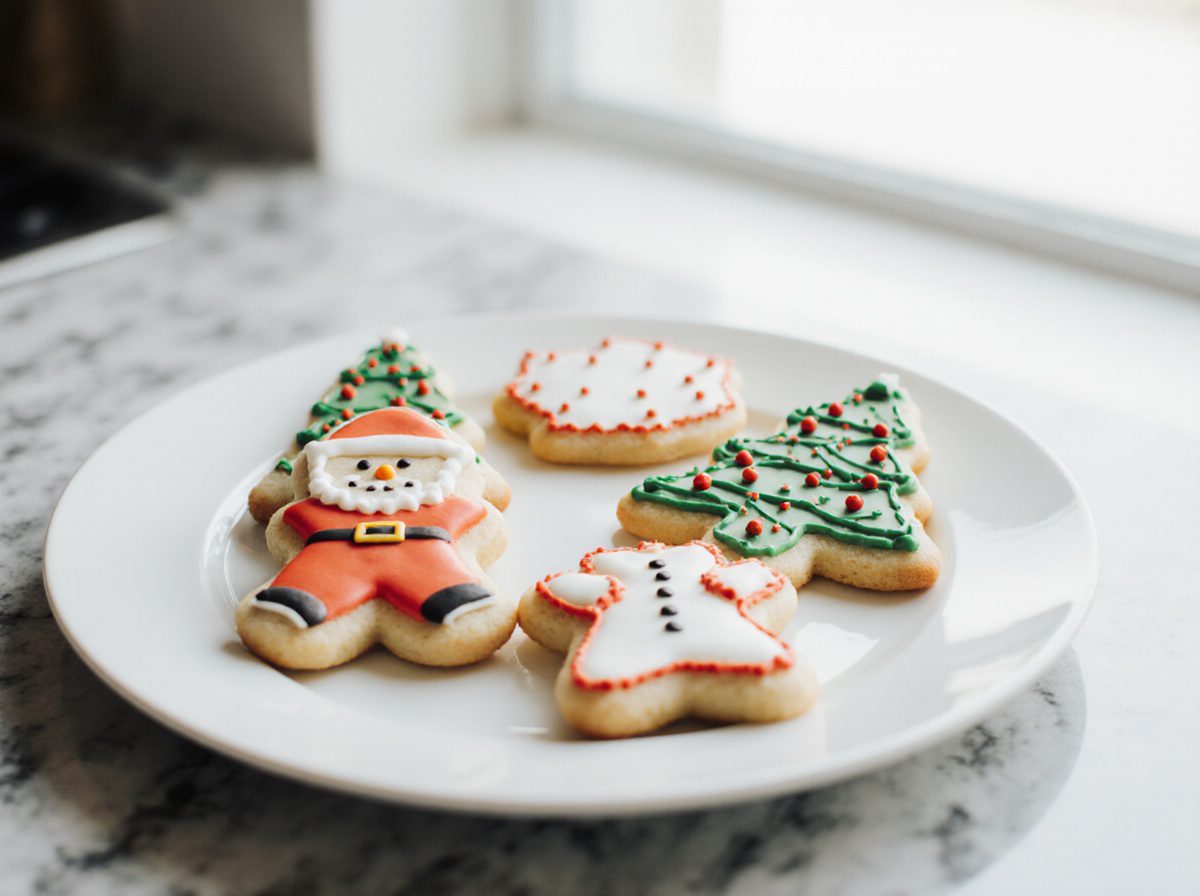 Biscuits de Noël au Cookeo - liste des ingrédients