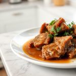 Joue de porc au Cookeo, mijotée et pleine de saveurs
