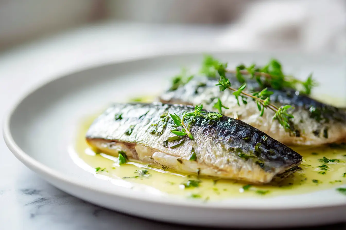 Maquereaux au vin blanc au Cookeo - liste des ingrédients