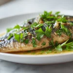 Maquereaux au vin blanc au Cookeo, avec une sauce délicieuse et savoureuse