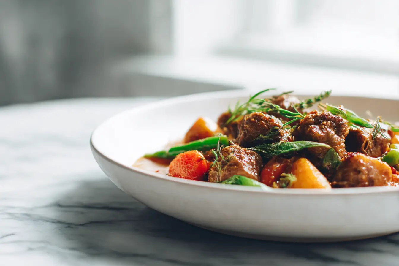 Navarin d'agneau au Cookeo - liste des ingrédients