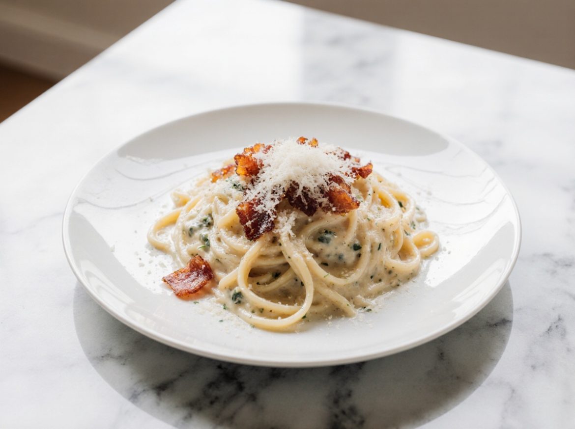 Pâtes carbonara au Cookeo, crémeuses et savoureuses