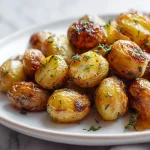 Délicieuses pommes de terre grenaille au Cookeo, tendres et savoureuses.