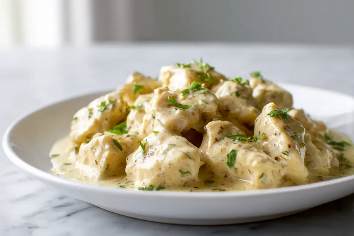 Poulet à la moutarde à l’ancienne au Cookeo, savoureux et parfumé