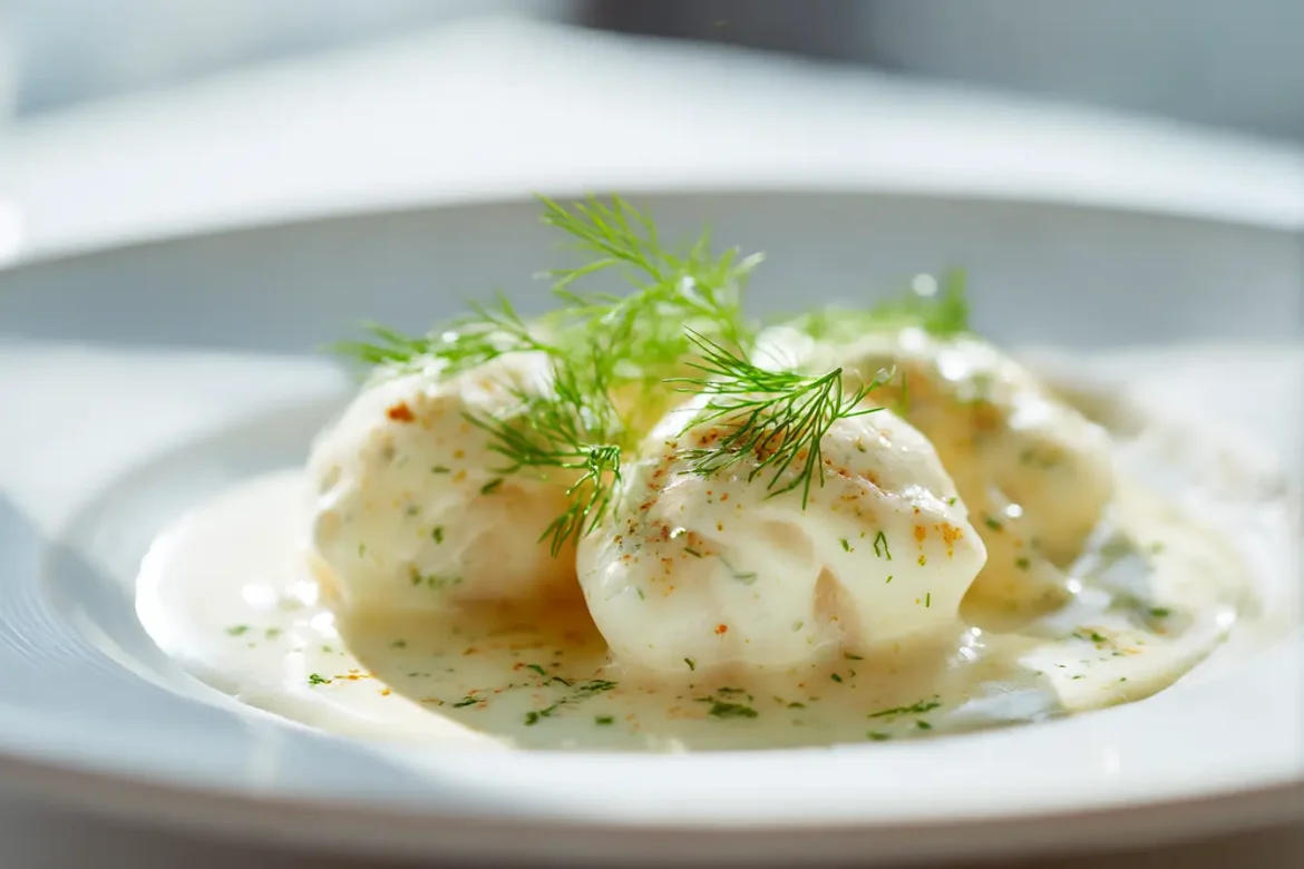 Quenelles de brochet sauce Nantua préparées au Cookeo, délicieuses et généreuses.