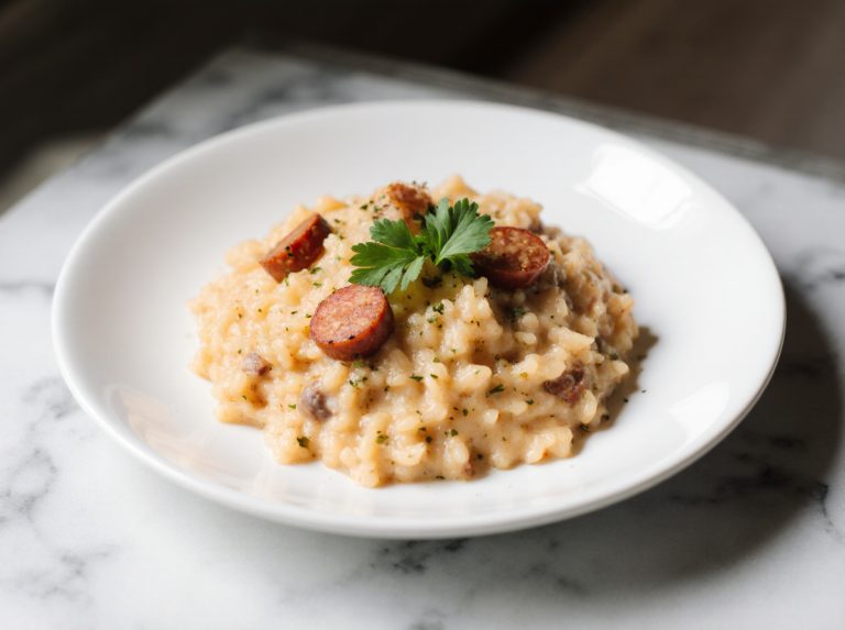 Risotto chorizo au Cookeo, crémeux et savoureux