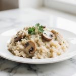 Risotto poulet champignons au Cookeo, crémeux et savoureux