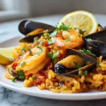 Riz aux fruits de mer au Cookeo, savoureux et coloré