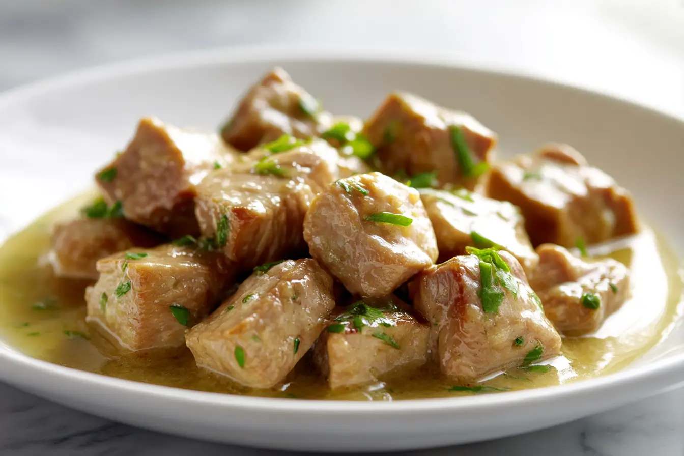 Sauté de porc vin blanc au Cookeo - liste des ingrédients